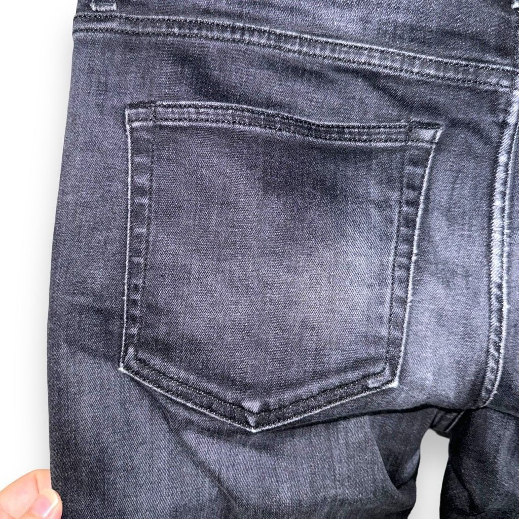 R13 R13 Denim Black Stretch Jeans Size 31 Size 30" / US 8 / IT 44 - 6 Thumbnail