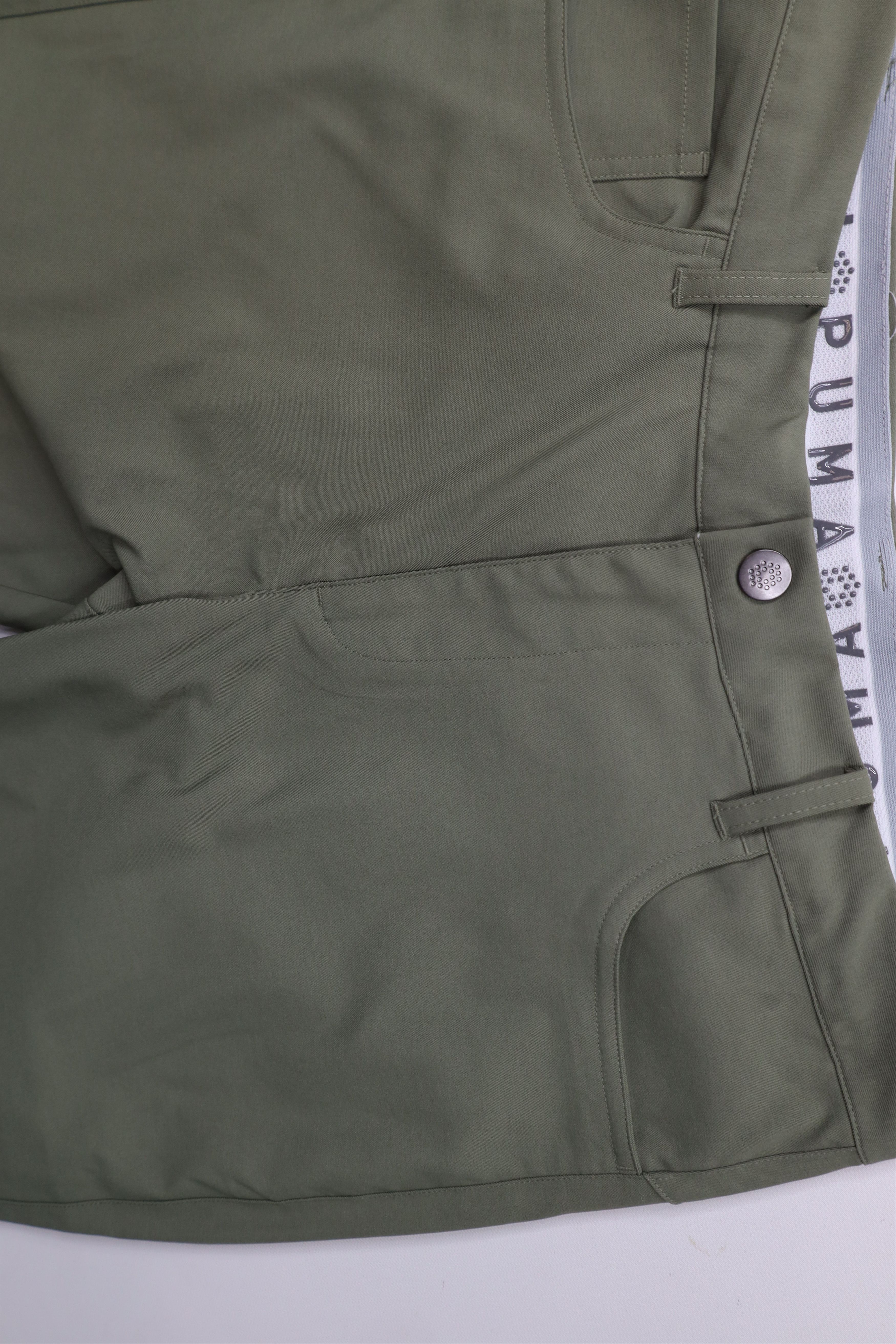 Puma × Vintage Puma Golf Cell Straight Leg Golfing Golf Chino Pants Green Size US 32 / EU 48 - 6 Thumbnail
