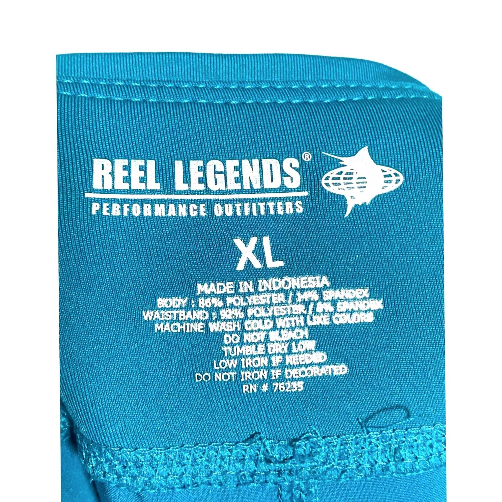 Vintage Reel Legends Pants Breezeway Ruched Ankles Pull On Pockets Quick Dry Womens XL Size 40" / US 18 - 8 Thumbnail