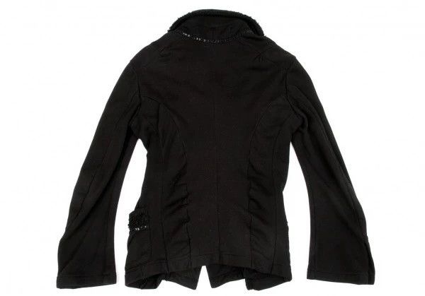 Comme des Garcons Comme des Garcons Retro black sequined coat top Size XS / US 0-2 / IT 36-38 - 3 Thumbnail