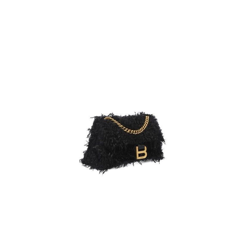 Balenciaga o1mt1gz1224 Size: OS / Crush Small Chain Bag Frabric Size ONE SIZE - 2 Thumbnail