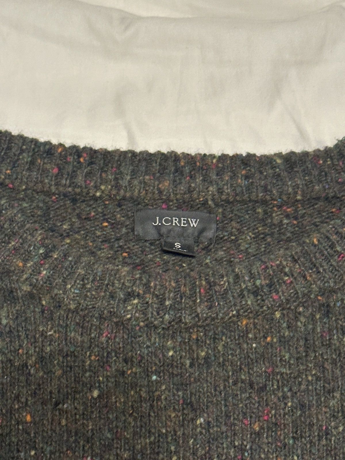 J.Crew J crew wool sweater small dark forest green Size US S / EU 44-46 / 1 - 2 Thumbnail