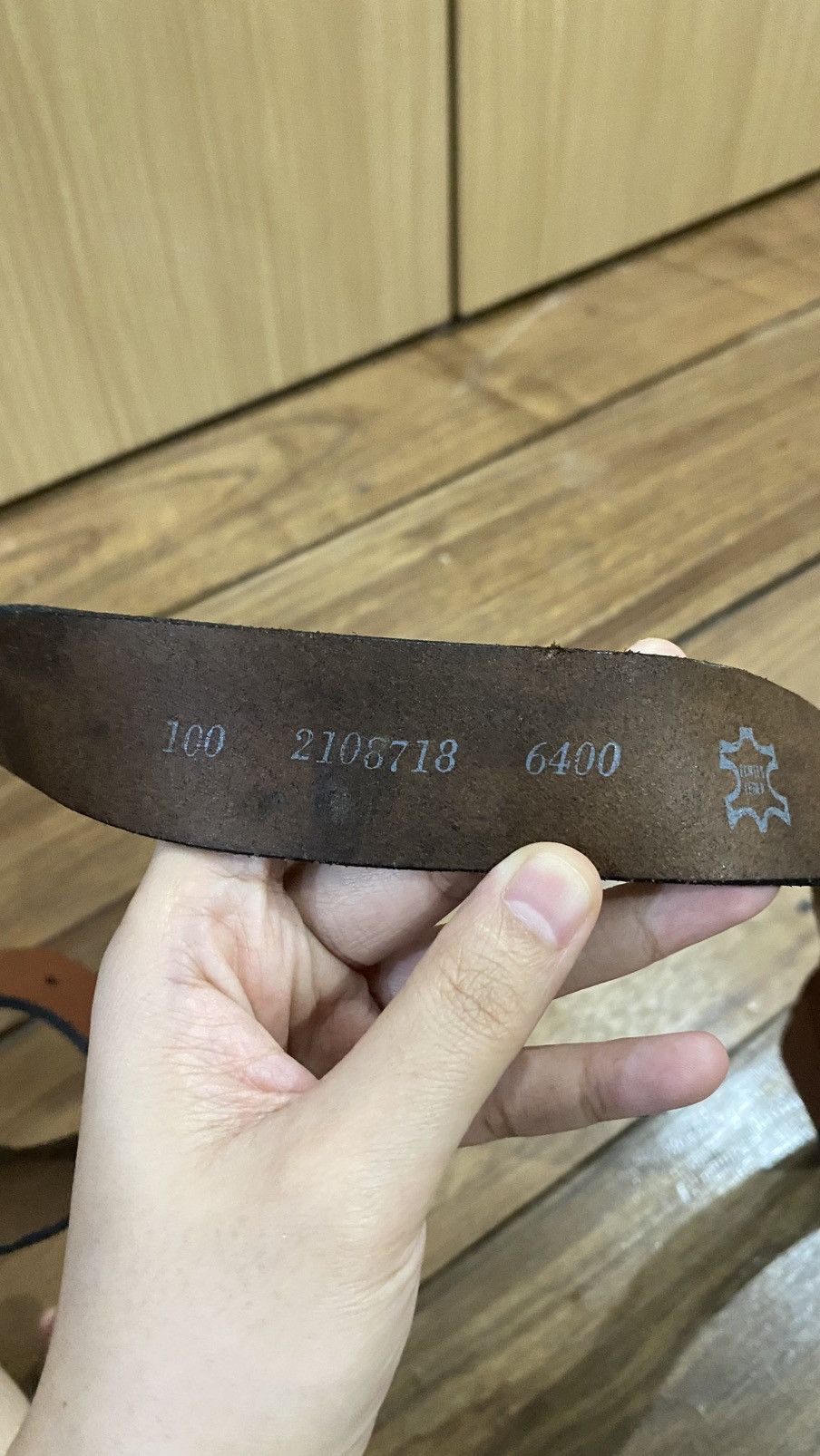 Vintage Y2K vintage belt leather made in italy Size ONE SIZE - 4 Thumbnail