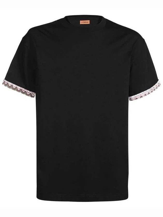 Missoni o1y0225 Crewneck T-Shirt in Black Size US M / EU 48-50 / 2 - 1 Thumbnail