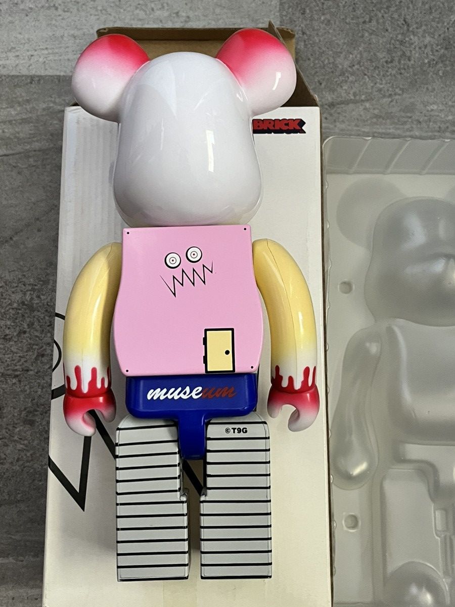 Medicom Toy 400% BE@RBRICK T9G YELLOW MEDICOM 2007 Size ONE SIZE - 12 Thumbnail