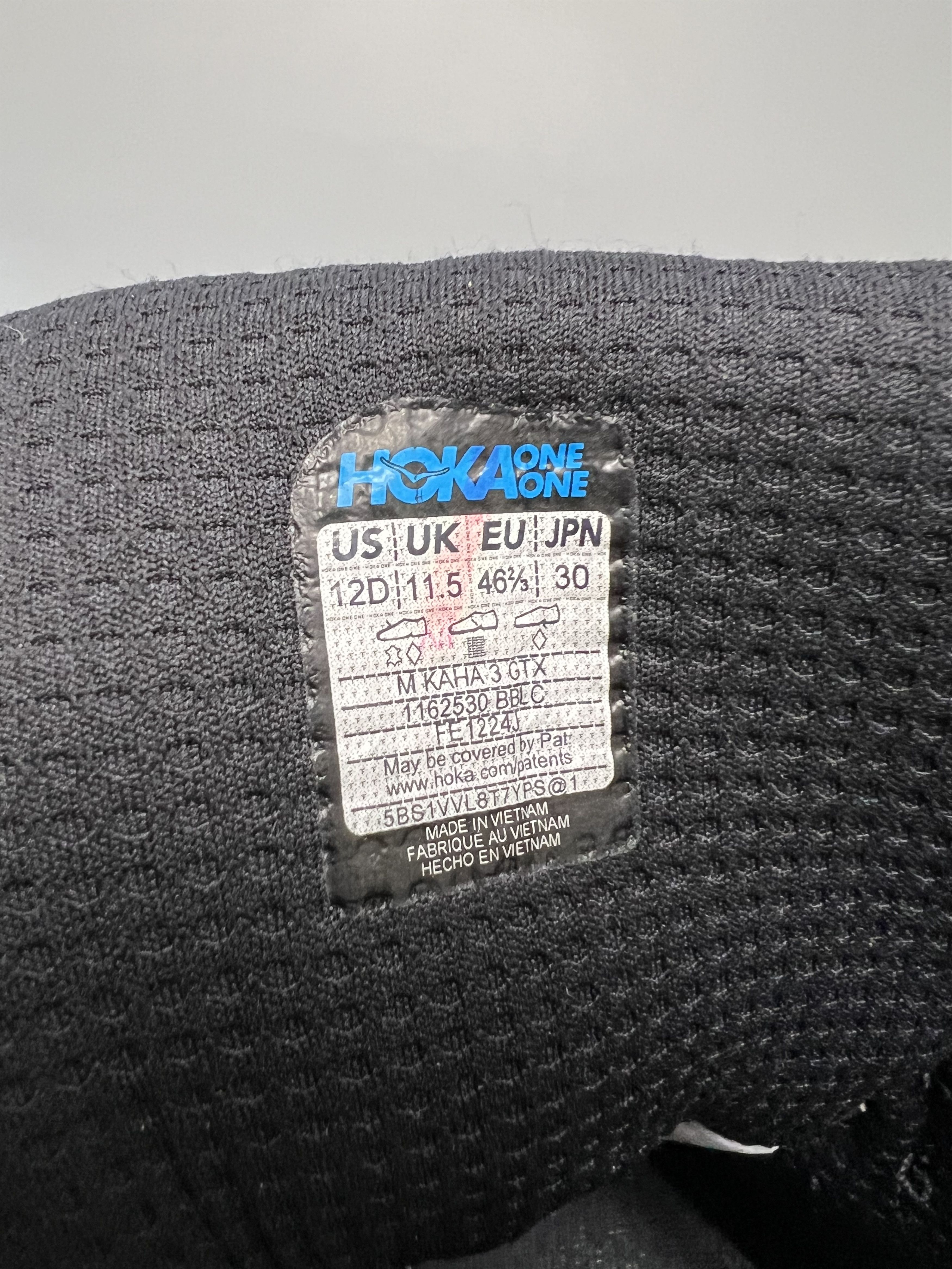 Hoka 12D Hoka One One Kaha 3 Mid GTX Gore-Tex Hiking Shoes Size US 12 / EU 45 - 18 Thumbnail