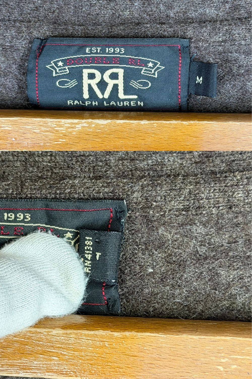 Polo Ralph Lauren RRL Double RL Wool Cashmere Cardigan – fw14 (est.)Ranch Knit Size M / US 6-8 / IT 42-44 - 4 Thumbnail