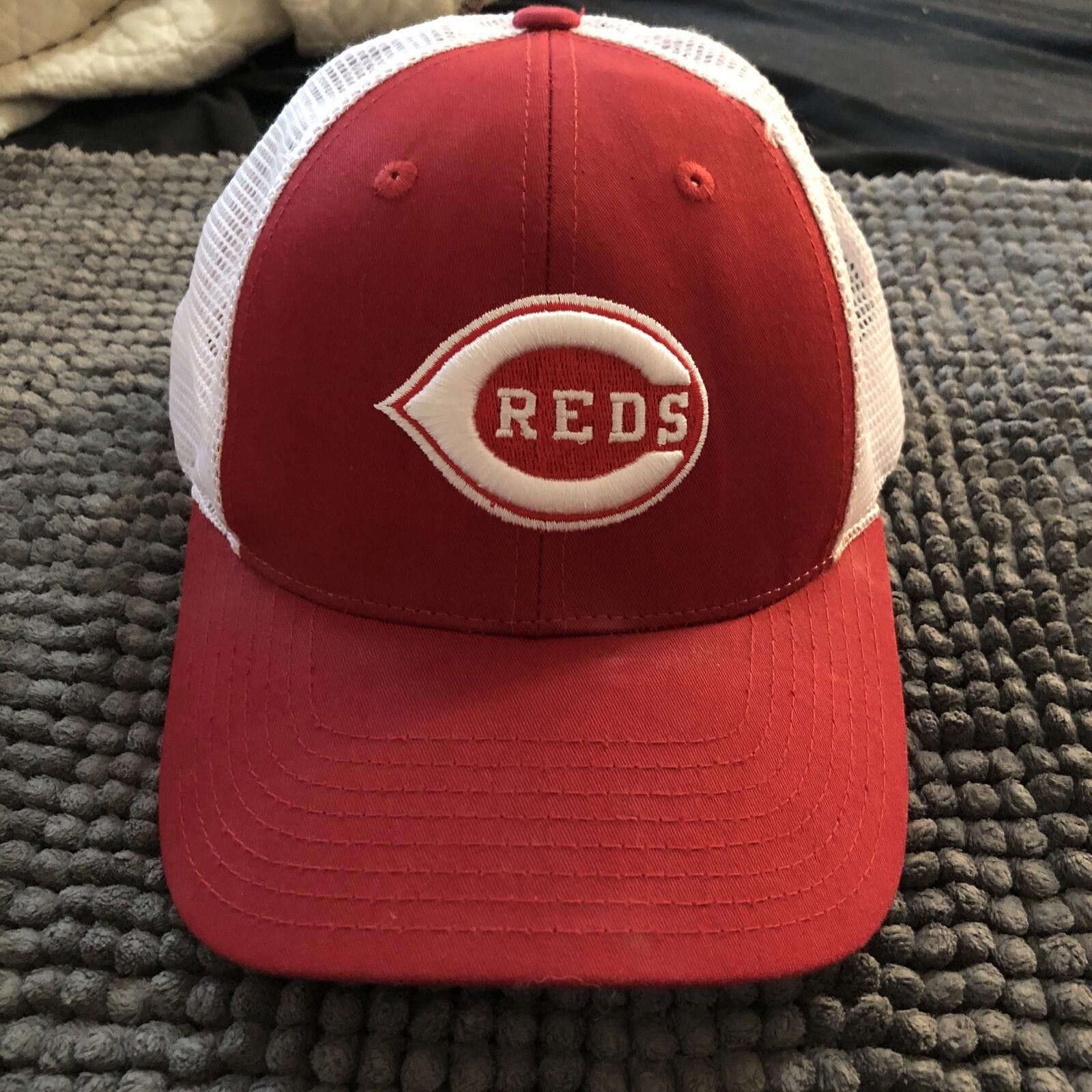 American Needle Cincinnati Reds Hat Mesh/Snap Cooperstown American Needle Size ONE SIZE - 1 Thumbnail