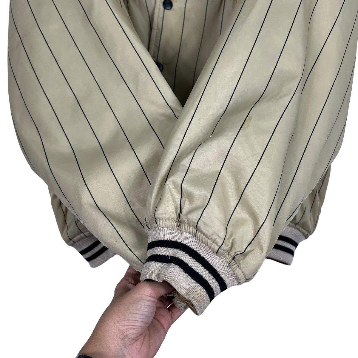 Japanese Brand 🔥 VINTAGE MALTS REVERSIBLE BASEBALL BOMBER JACKET Size US L / EU 52-54 / 3 - 15 Thumbnail