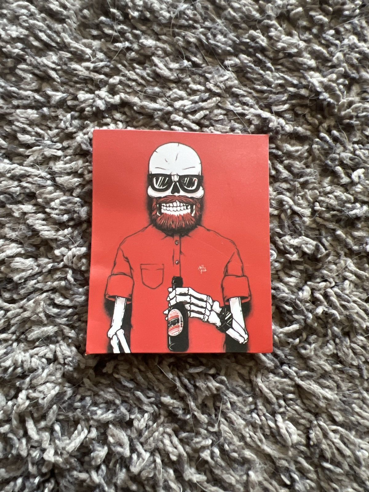 Hypebeast Hipster Skeleton Sticker Size ONE SIZE - 1 Thumbnail