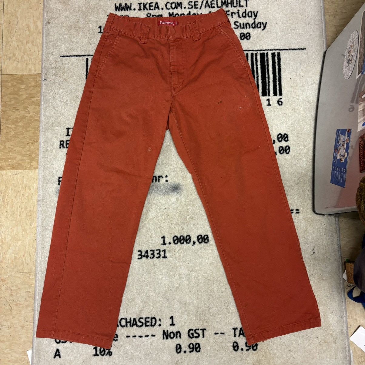 Supreme orange pants online