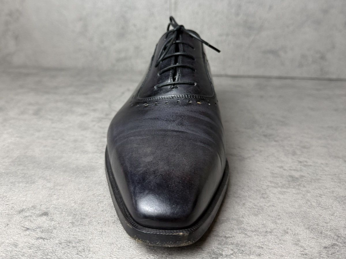 Berluti BERLUTI - ALESSANDRO DEMESURE LEATHER OXFORD Size US 11 / EU 44 - 2 Thumbnail