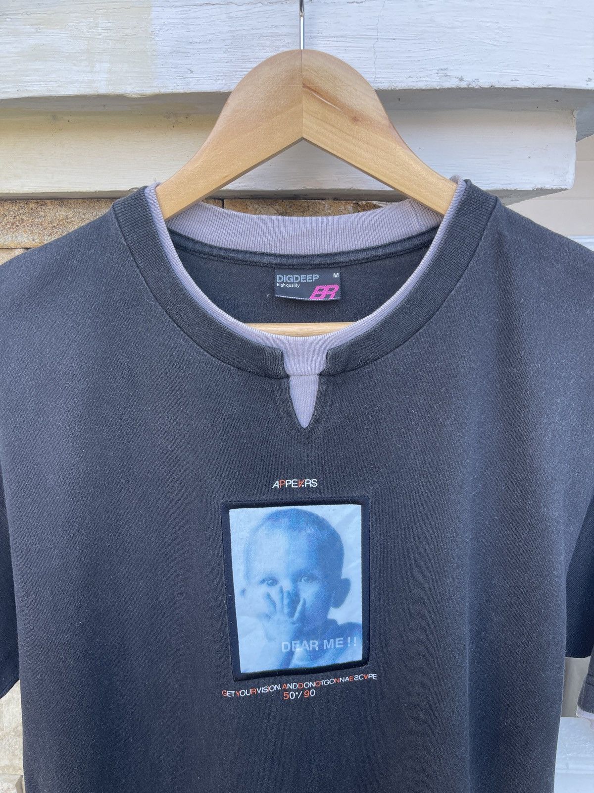 If Six Was Nine Last Drop🔥Rare🔥Vintage DIG DEEP Appears Box Logo T Shirt Size US M / EU 48-50 / 2 - 2 Thumbnail
