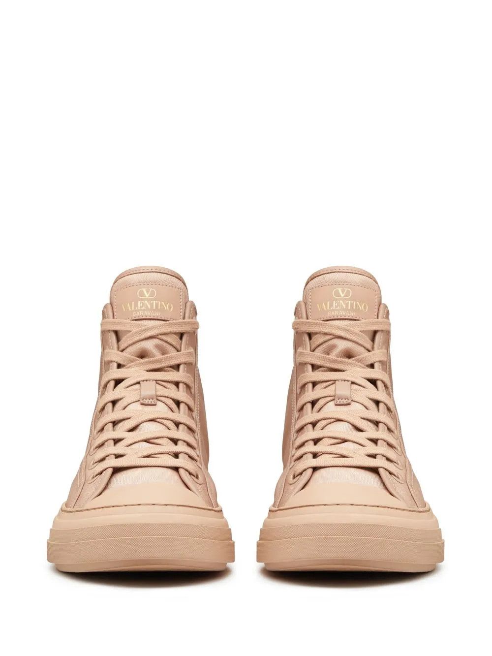 Valentino o1y0525 Hi-Top Sneakers in Light Pink Size US 6 / EU 39 - 4 Thumbnail