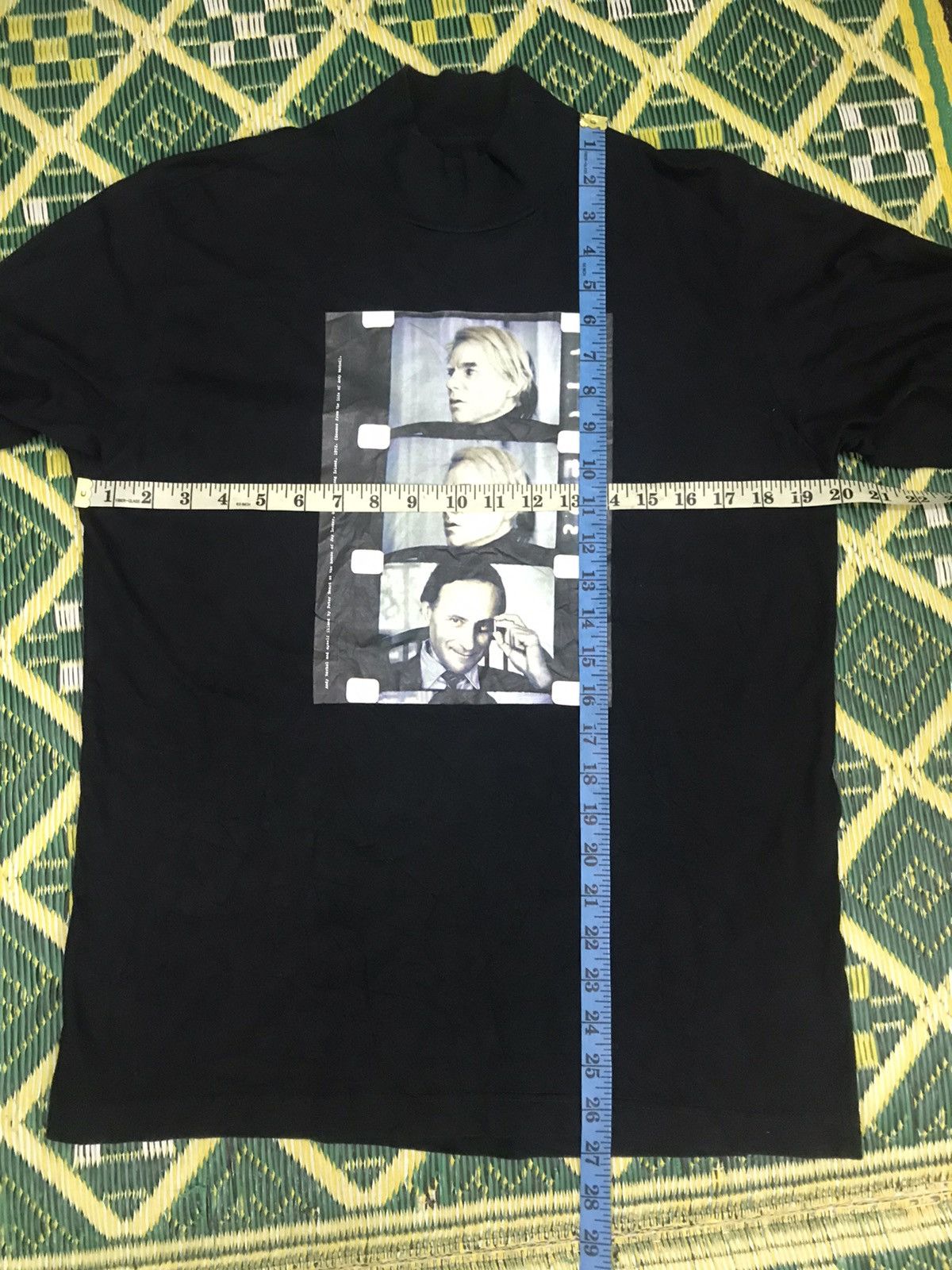 agnes b. 90s agnes b x jonas mekas life of andy warhol Size US L / EU 52-54 / 3 - 7 Thumbnail