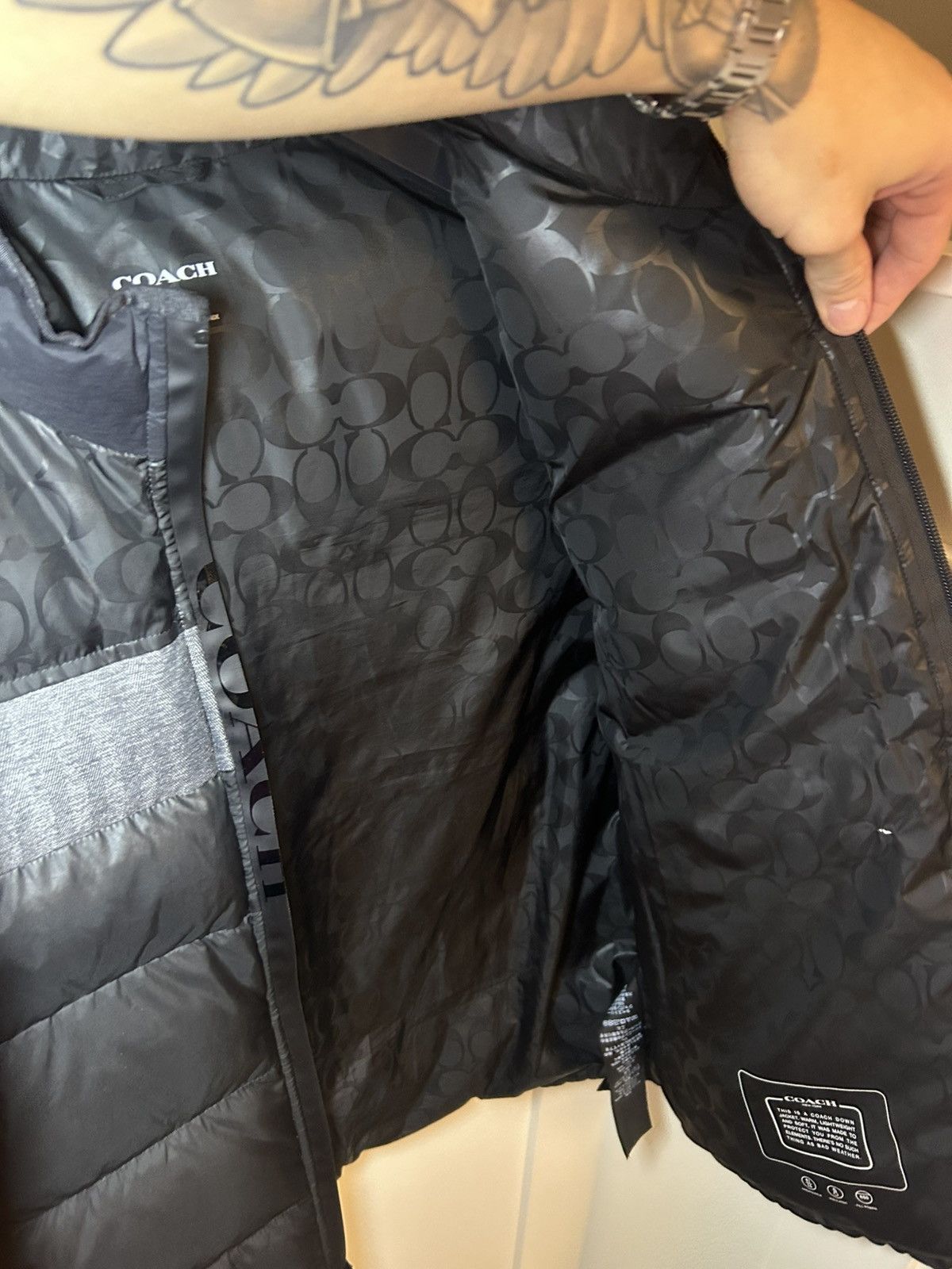 Coach Coach monogram down puffer vest Size US XL / EU 56 / 4 - 8 Thumbnail