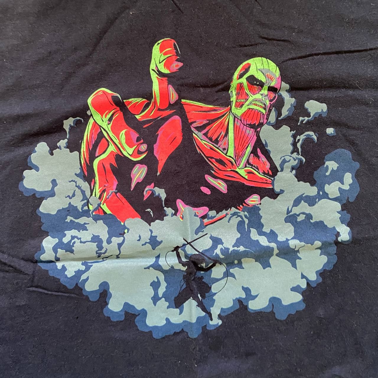 Anime VINTAGE Y2K ATTACK ON TITAN ANIME RARE T SHIRT 276 Size US L / EU 52-54 / 3 - 2 Thumbnail