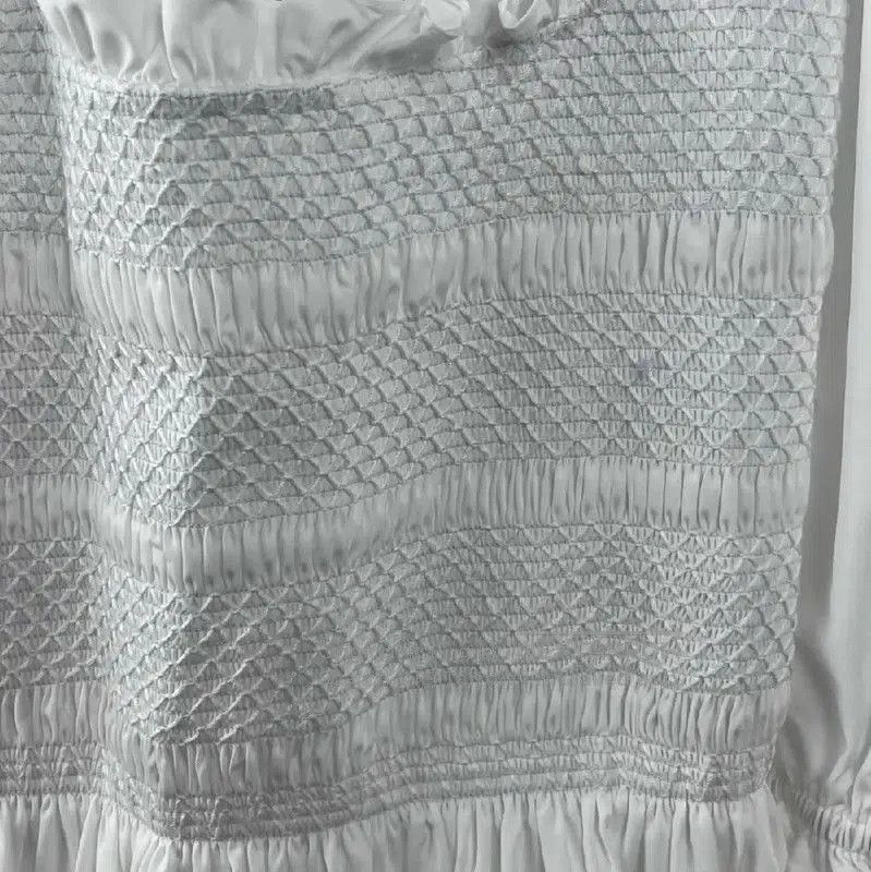 Miu Miu Miu Miu White Cotton Dress for Women . Size L / US 10 / IT 46 - 3 Thumbnail
