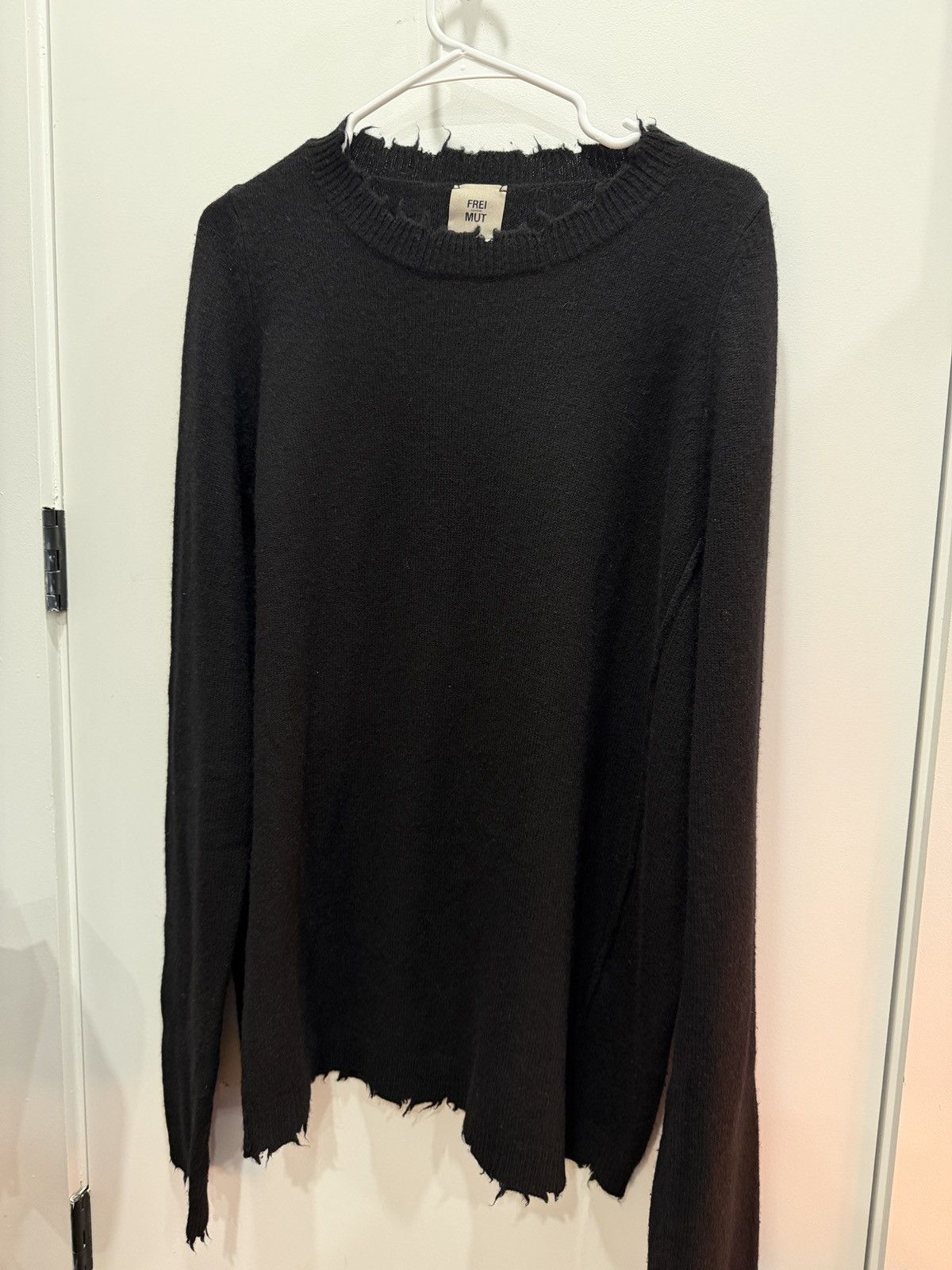 Kith Kith 101 Garment Dyed Meyer Knit Crewneck | Grailed