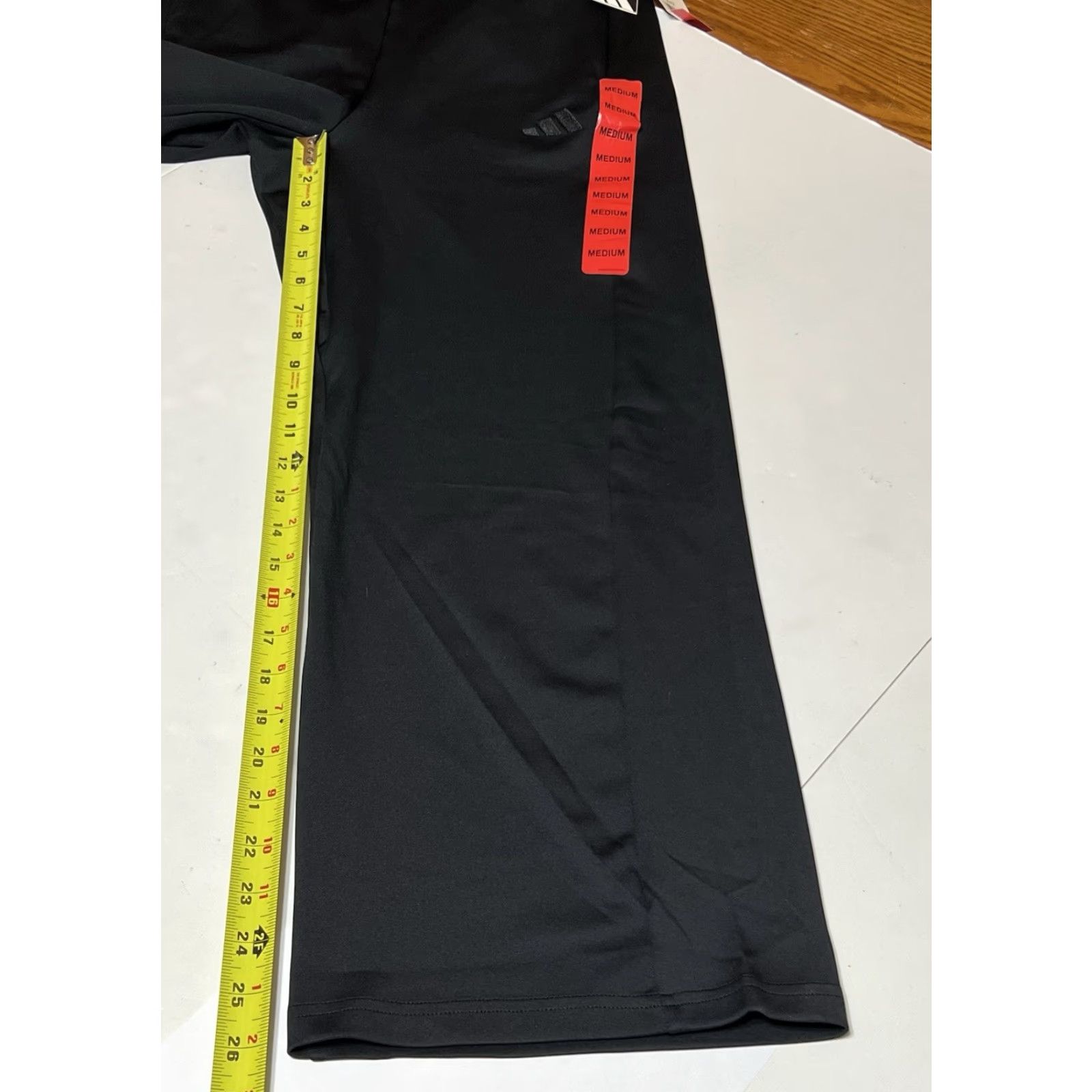 Adidas Adidas Women's Active Pants Black Medium NWT Wide Leg Pockets Relaxed Athletic Wear Pants Size 32" / US 10 / IT 46 - 5 Thumbnail