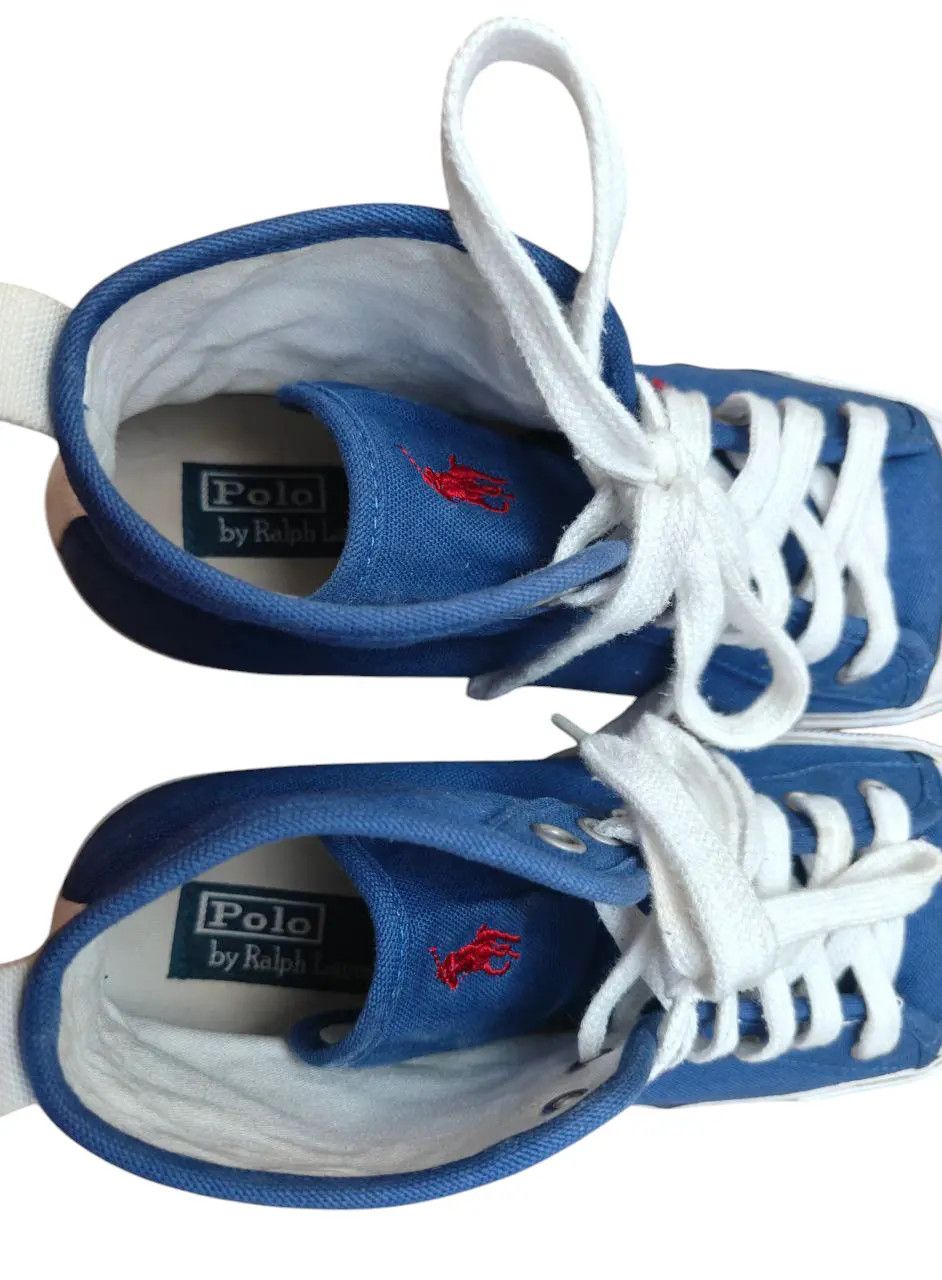 Edition Japan Polo Ralph Lauren High Cut Sneakers Size US 8.5 / EU 41-42 - 3 Thumbnail
