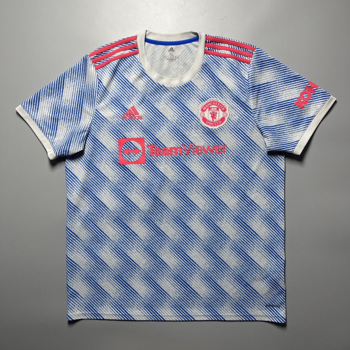 Adidas MANCHESTER UNITED ADIDAS 2021/2022 AWAY JERSEY #7 RONALDO Size US XL / EU 56 / 4 - 2 Thumbnail