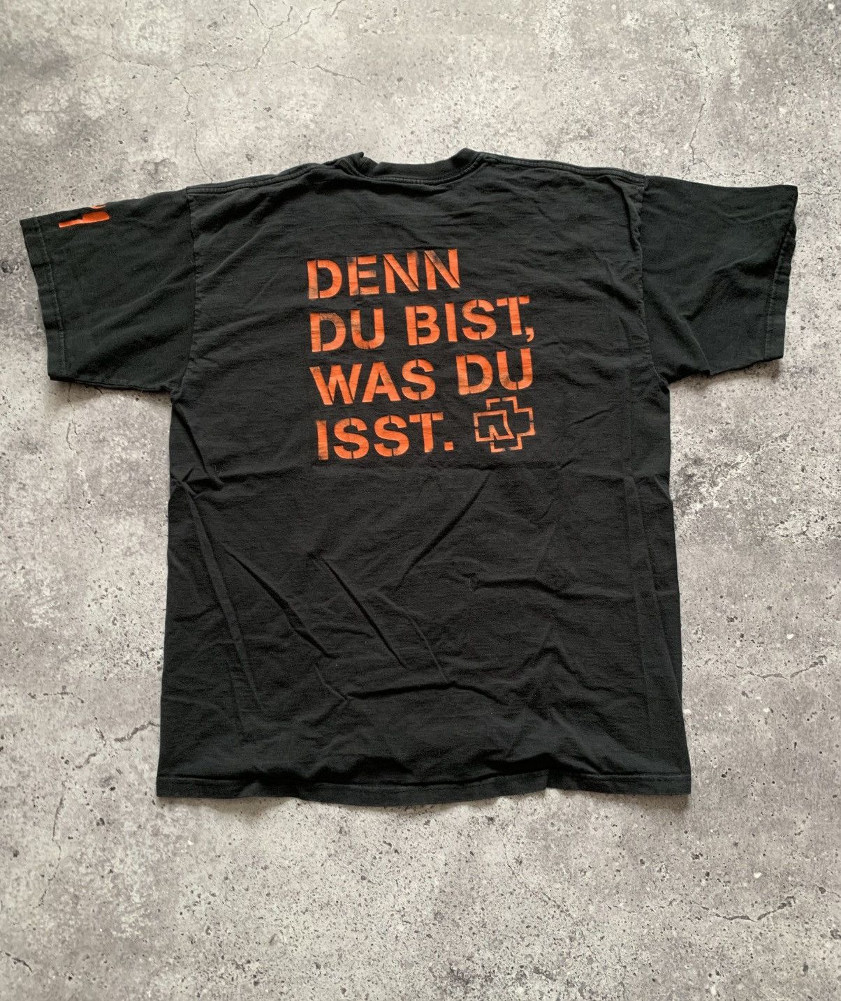 Band Tees 🔥VINTAGE 00’s RAMMSTEIN MEIN TEIL T-SHIRT TEE Size US L / EU 52-54 / 3 - 6 Thumbnail