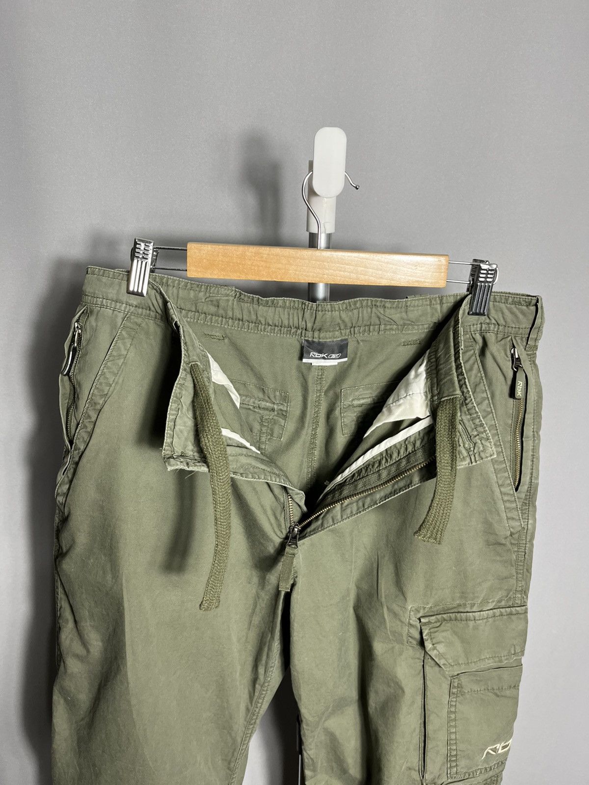 Reebok × Vintage Reebok cargo pants military tactical cotton pockets Size US 32 / EU 48 - 8 Thumbnail