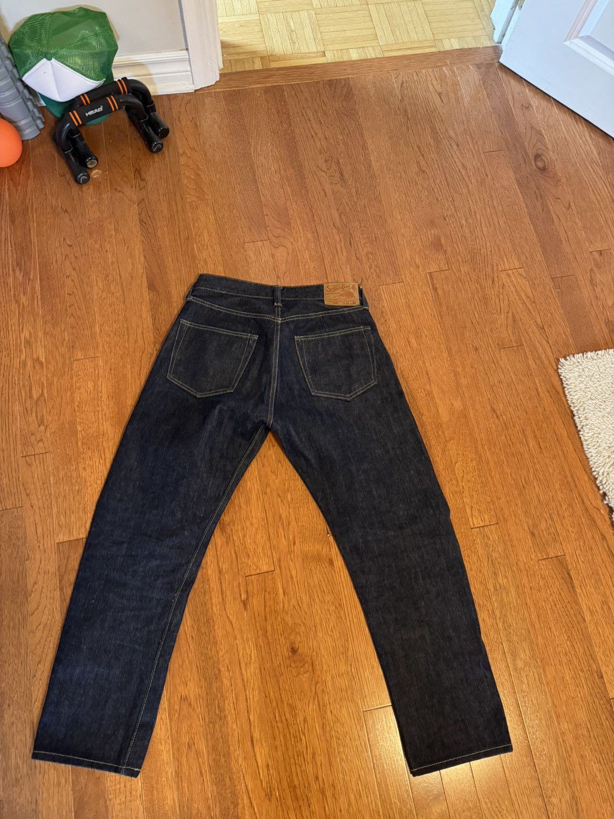 Sugar Cane Sugar cane 31x27 1947 japanese raw denim jeans straight fit Size US 31 - 2 Thumbnail
