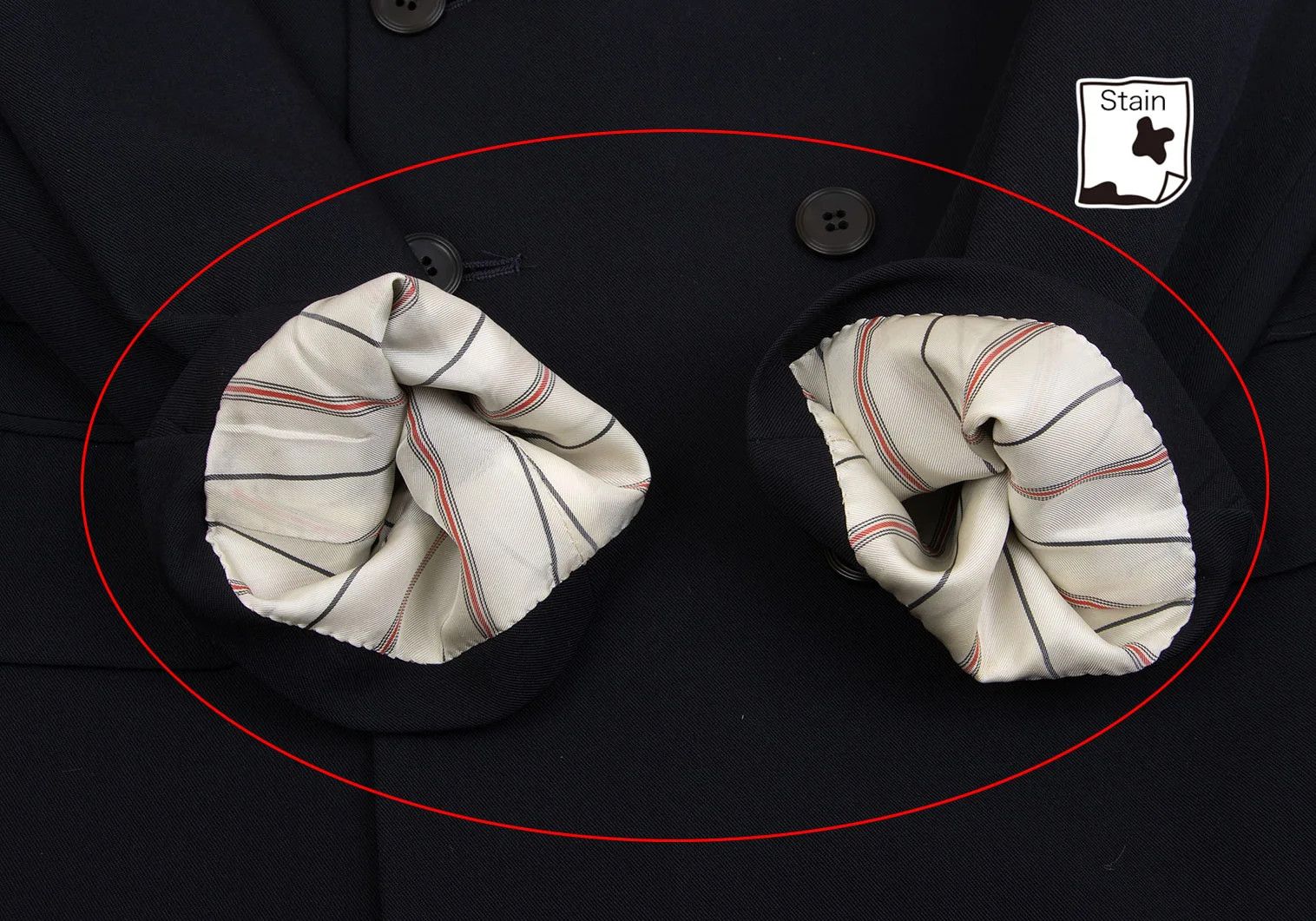 Jean Paul Gaultier Double-Breasted Wool-Blend Jacket in Navy, Size 44M Size US S / EU 44-46 / 1 - 7 Thumbnail
