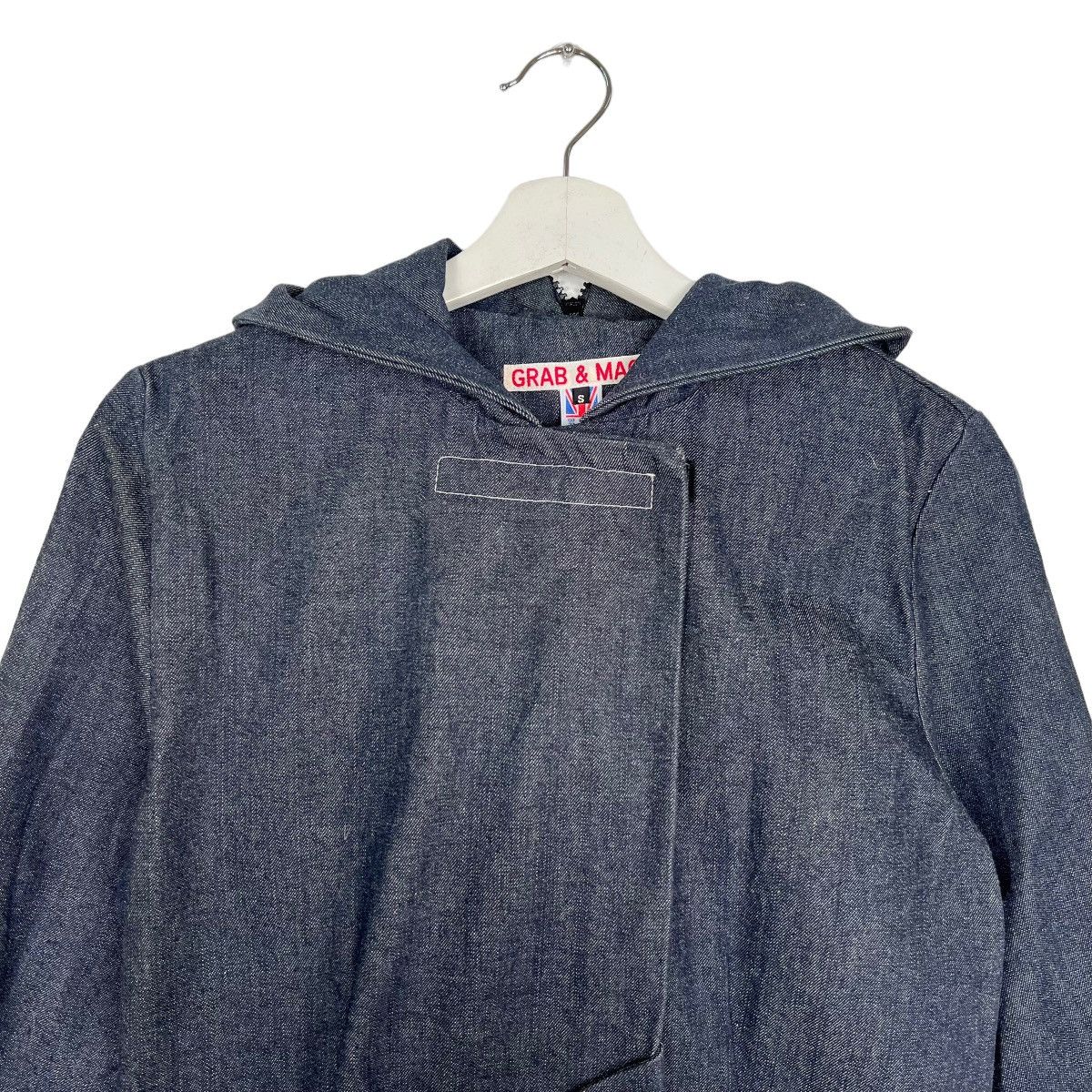 Designer 🔥GRAB & MAC HOODIE SURVIVAL DENIM JACKET MADE IN GREAT BRIT Size US S / EU 44-46 / 1 - 3 Thumbnail