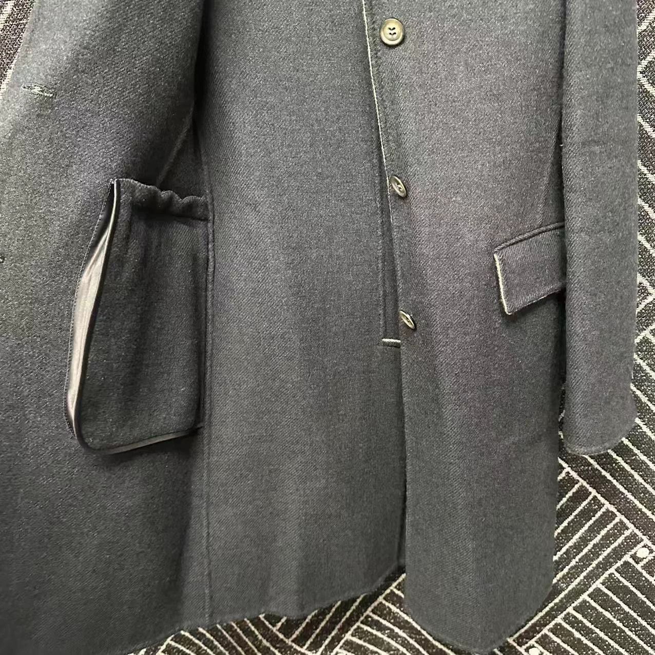 Loro Piana Loro Piana gray blue wool cashmere coat 36 NWT Size XS / US 0-2 / IT 36-38 - 3 Thumbnail
