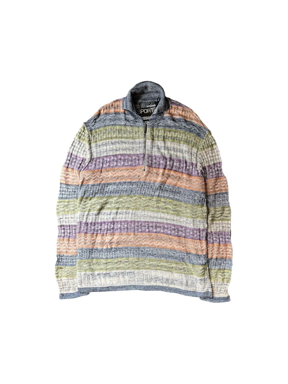 Missoni Missoni Sport Pullover Sweater Multicolor Wool Size XL / US 12-14 / IT 48-50 - 1 Thumbnail
