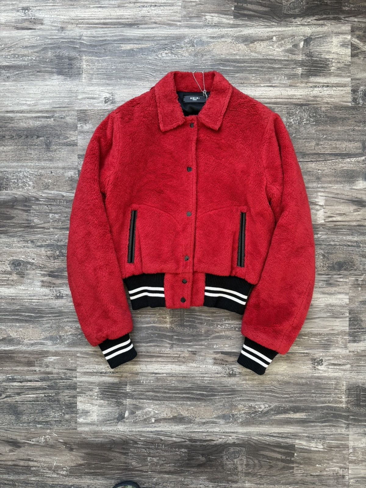 Amiri Amiri Cotton Sherpa Teddy Jacket Size US M / EU 48-50 / 2 - 1 Thumbnail