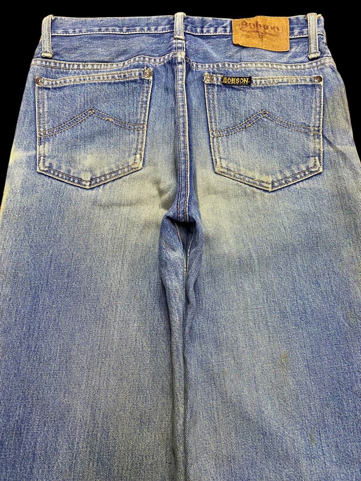 Vintage Vintage Bobson 80’s Acid Wash Distressed Loose Jeans Size US 29 - 4 Thumbnail