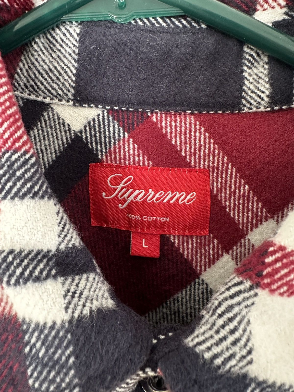 Supreme Supreme Heavyweight Flannel Size US L / EU 52-54 / 3 - 4 Thumbnail
