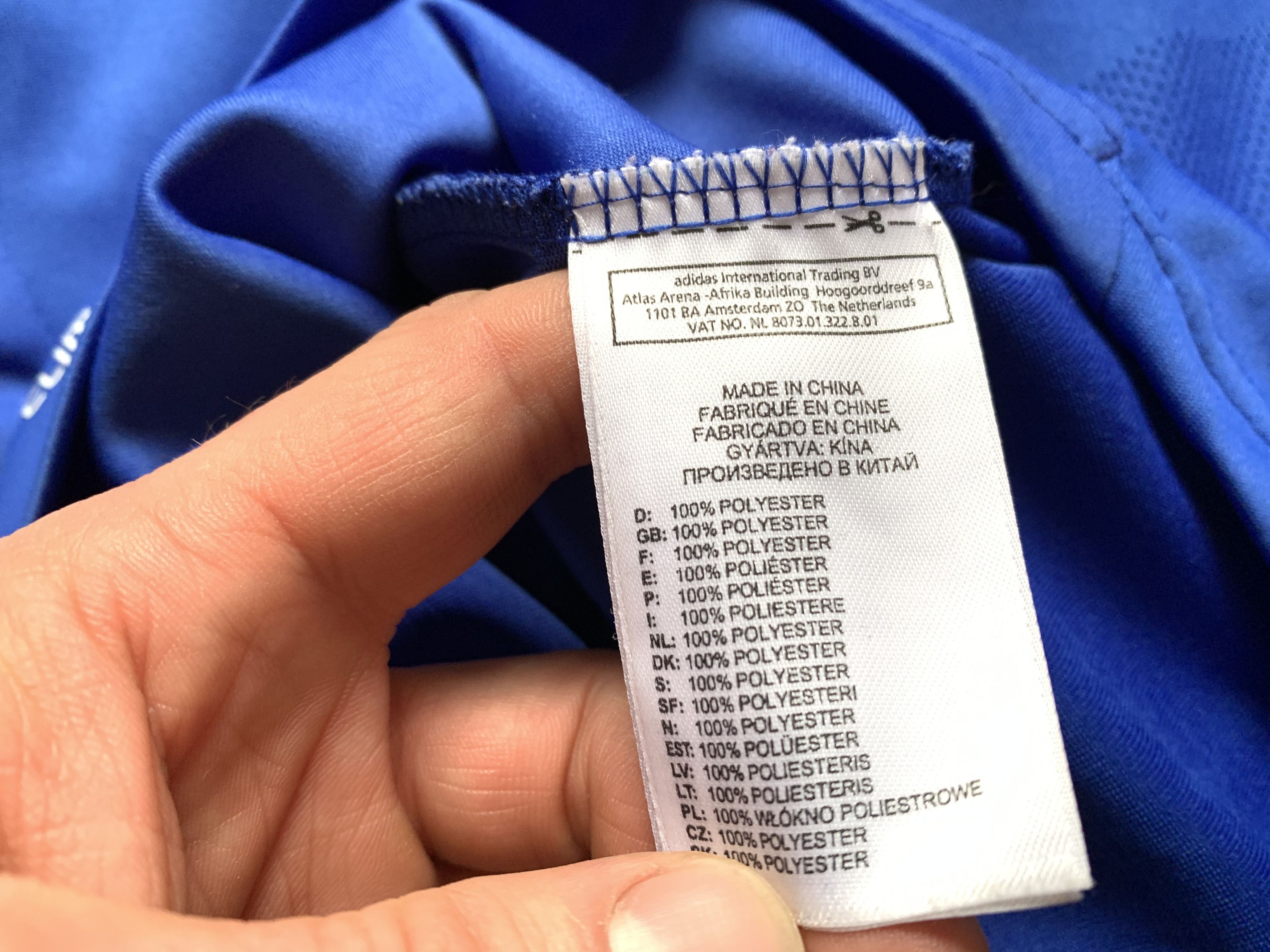 Adidas Vintage Adidas Chelsea Home Football Shirt 2010-2011 Size US S / EU 44-46 / 1 - 10 Thumbnail