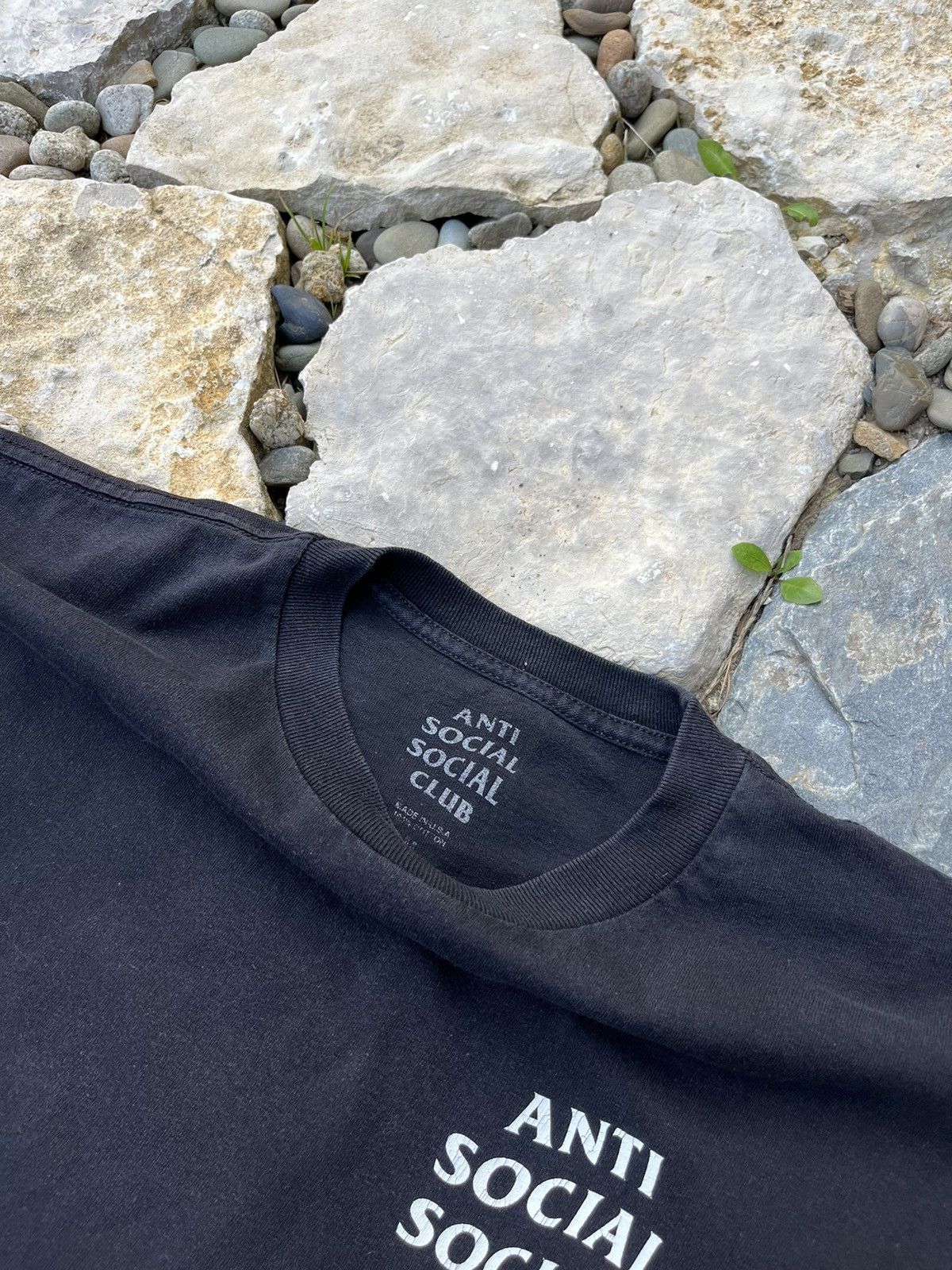 Anti Social Social Club × Vintage Vintage Anti Social Social Club ASSC distressed tee basic Size US M / EU 48-50 / 2 - 12 Thumbnail