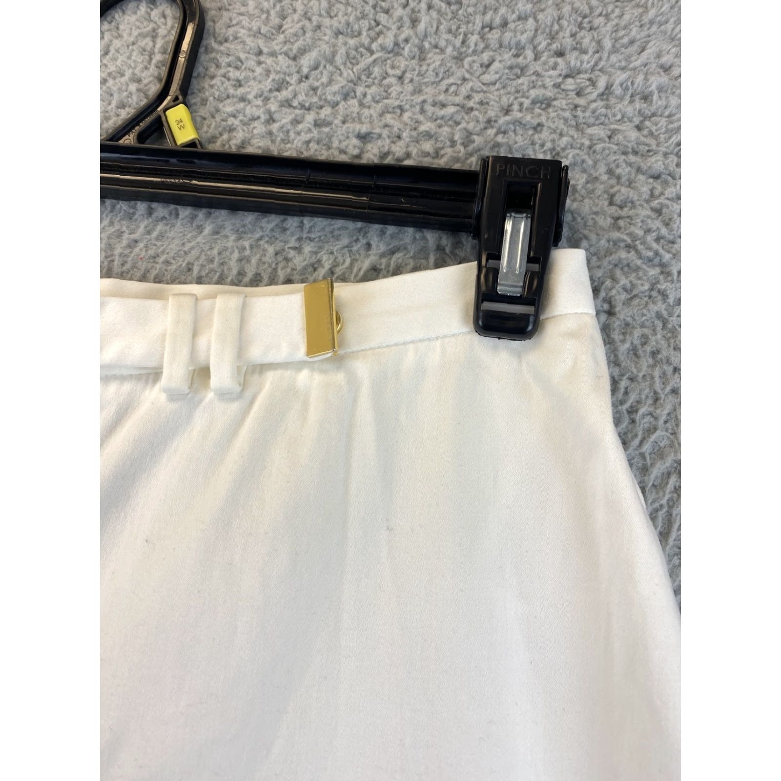 Ralph Lauren VINTAGE Lauren Ralph Lauren Pants Women's Size 10 Dress Pants Cream Straight Leg Casual Office Wear Size 32" / US 10 / IT 46 - 4 Thumbnail