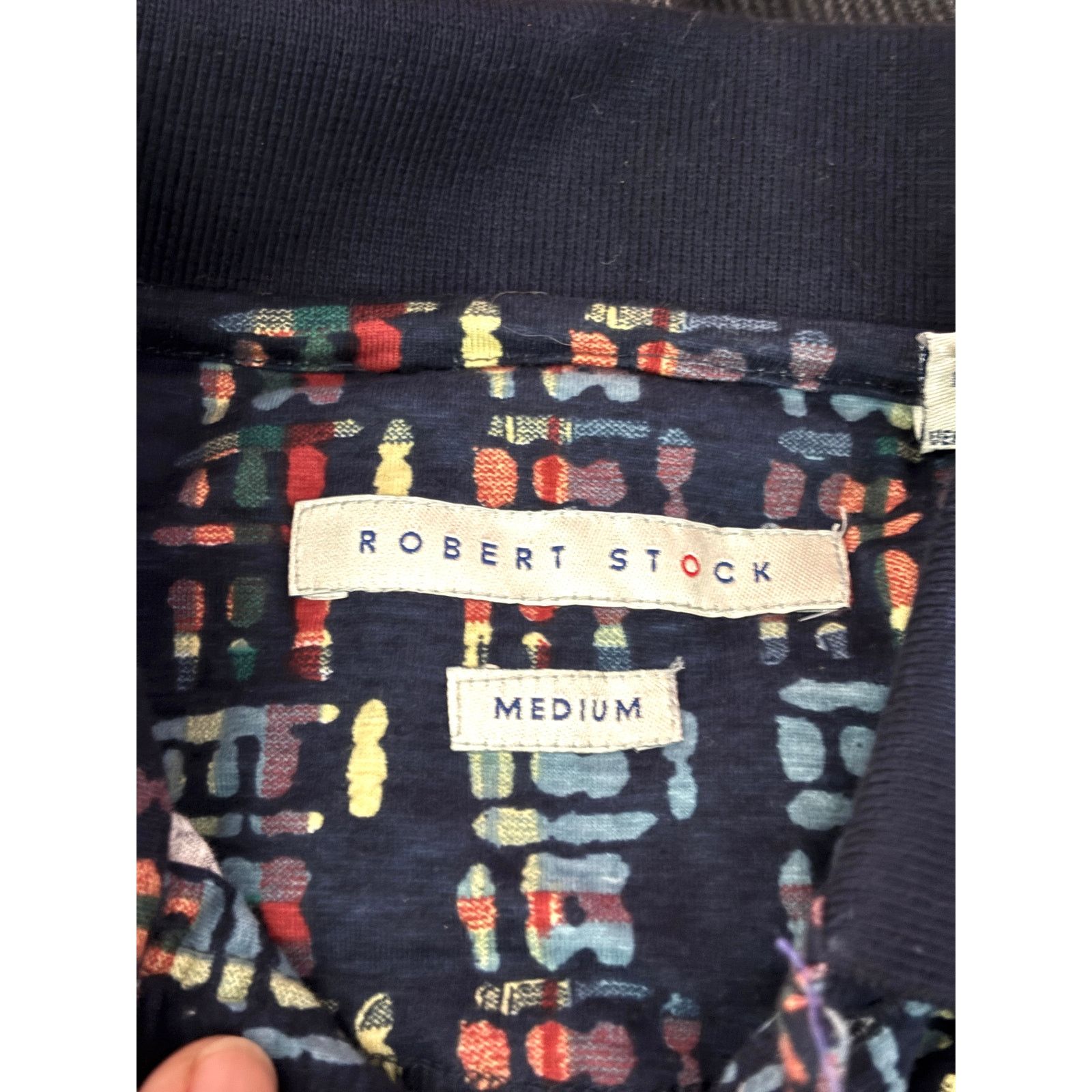 Robert Stock VTG Robert Stock Colorful Geometric Polo Shirt M Short Size US M / EU 48-50 / 2 - 5 Thumbnail
