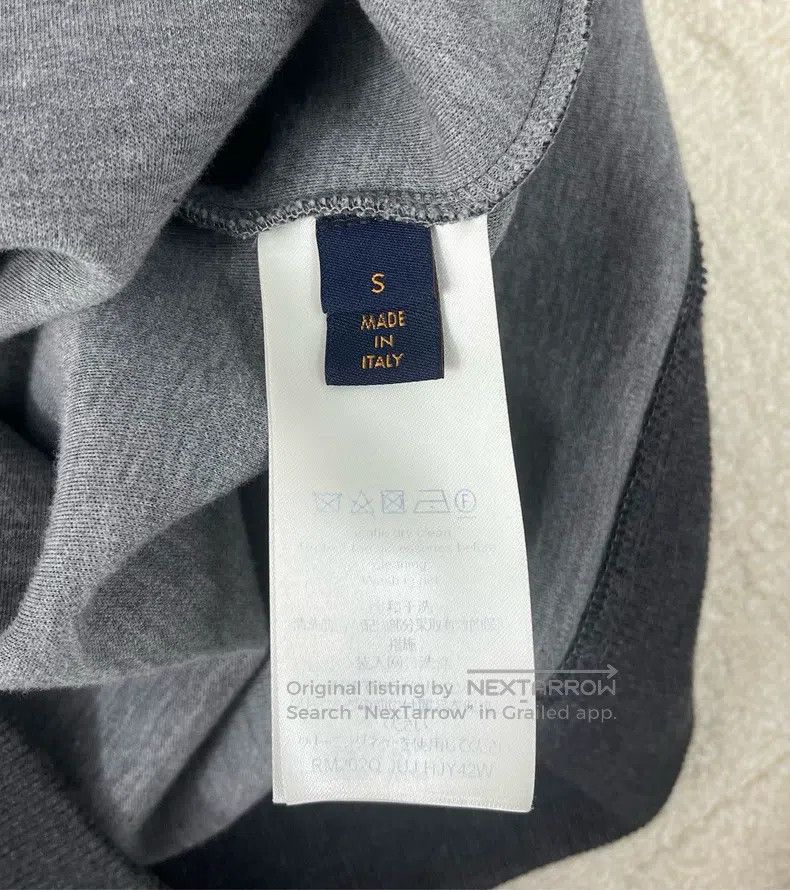 Louis Vuitton Louis Vuitton Gray Pin Instruction Sport Zip Hoodie jacket Size US S / EU 44-46 / 1 - 4 Thumbnail