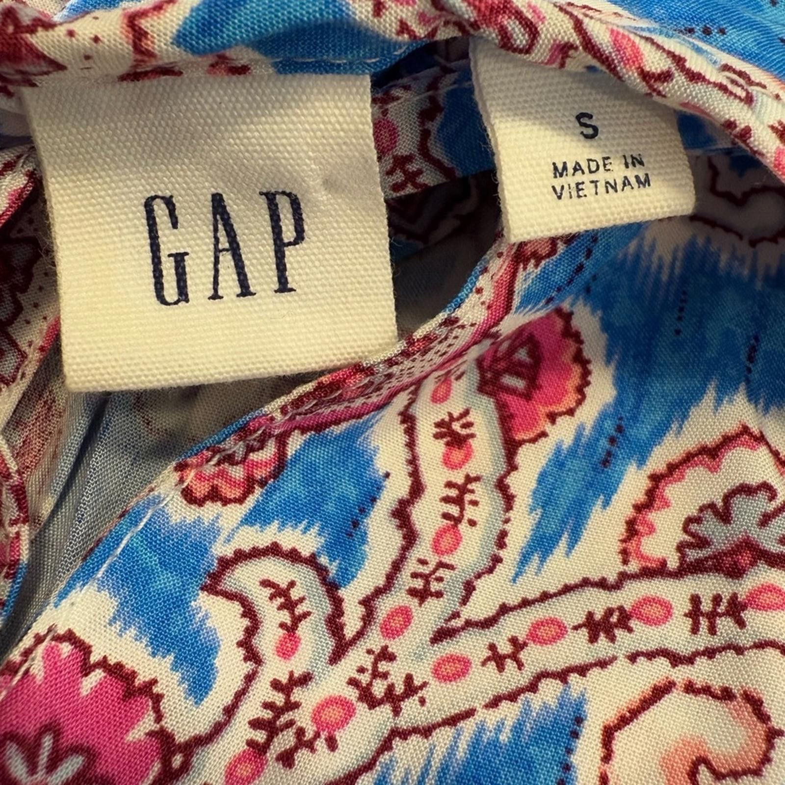 Gap Gap floral paisley sleeveless maxi dress SZ SM Size M / US 6-8 / IT 42-44 - 6 Thumbnail