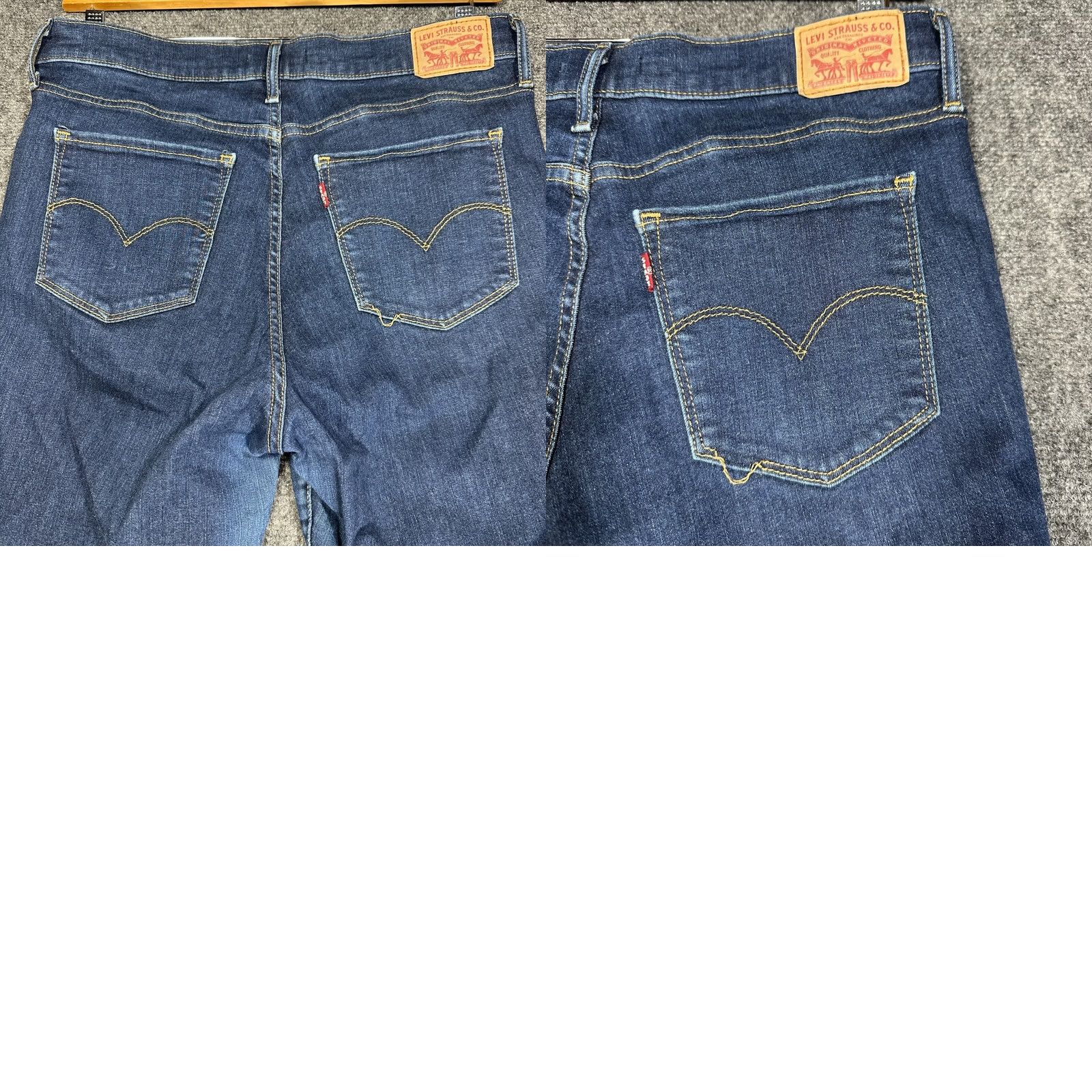 Levi's Levi's 720 Jeans Womens 32 High Rise Super Skinny Cotton Stretch Medium Wash Jeans Size 24" / US 00 / IT 34 - 8 Thumbnail