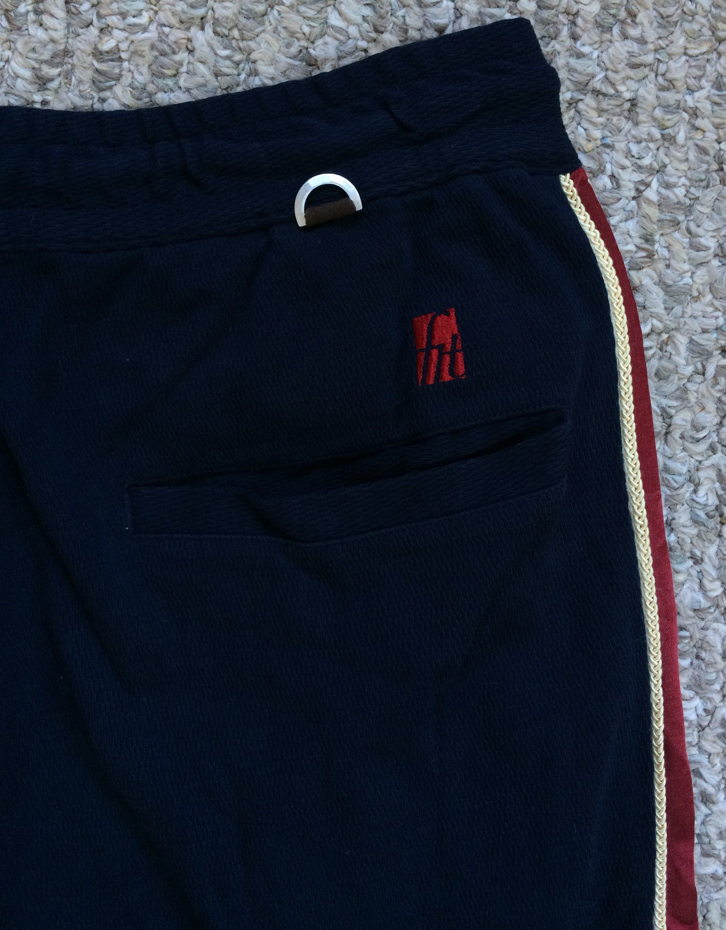Maison MIHARA YASUHIRO Mihara Yasuhiro Fit "Reborn" Embroidered Track Pants Size US 30 / EU 46 - 8 Thumbnail