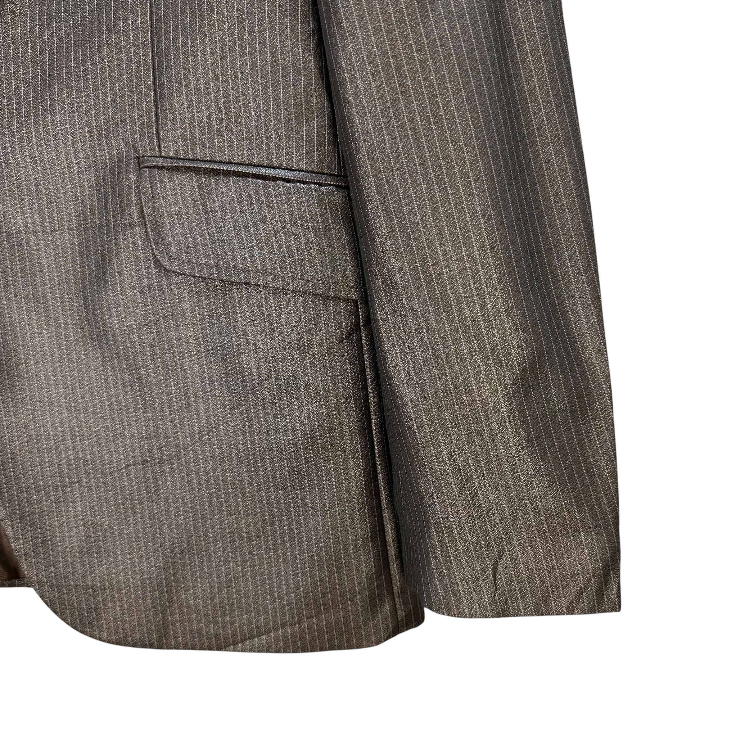 Japanese Brand CoSTUM HOMME Striped Suit Jacket Blazer #A67-1621 Size 40R - 5 Thumbnail
