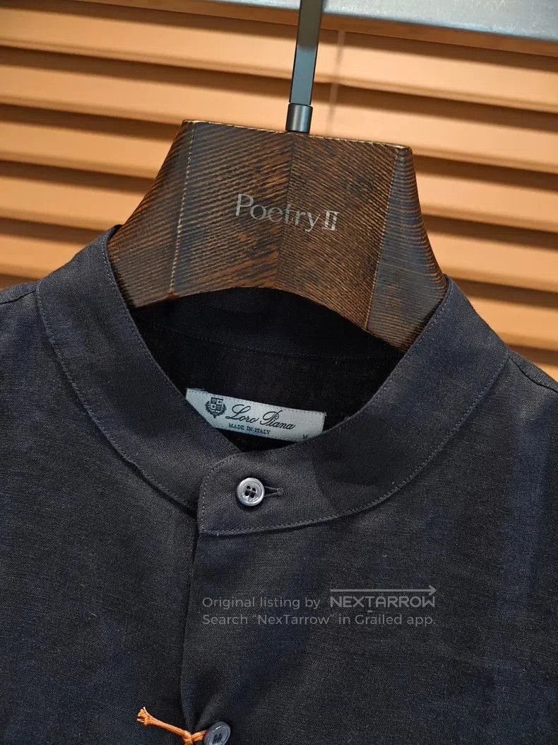 Loro Piana Loro Piana Men's Linen Shirt. Size US M / EU 48-50 / 2 - 3 Thumbnail