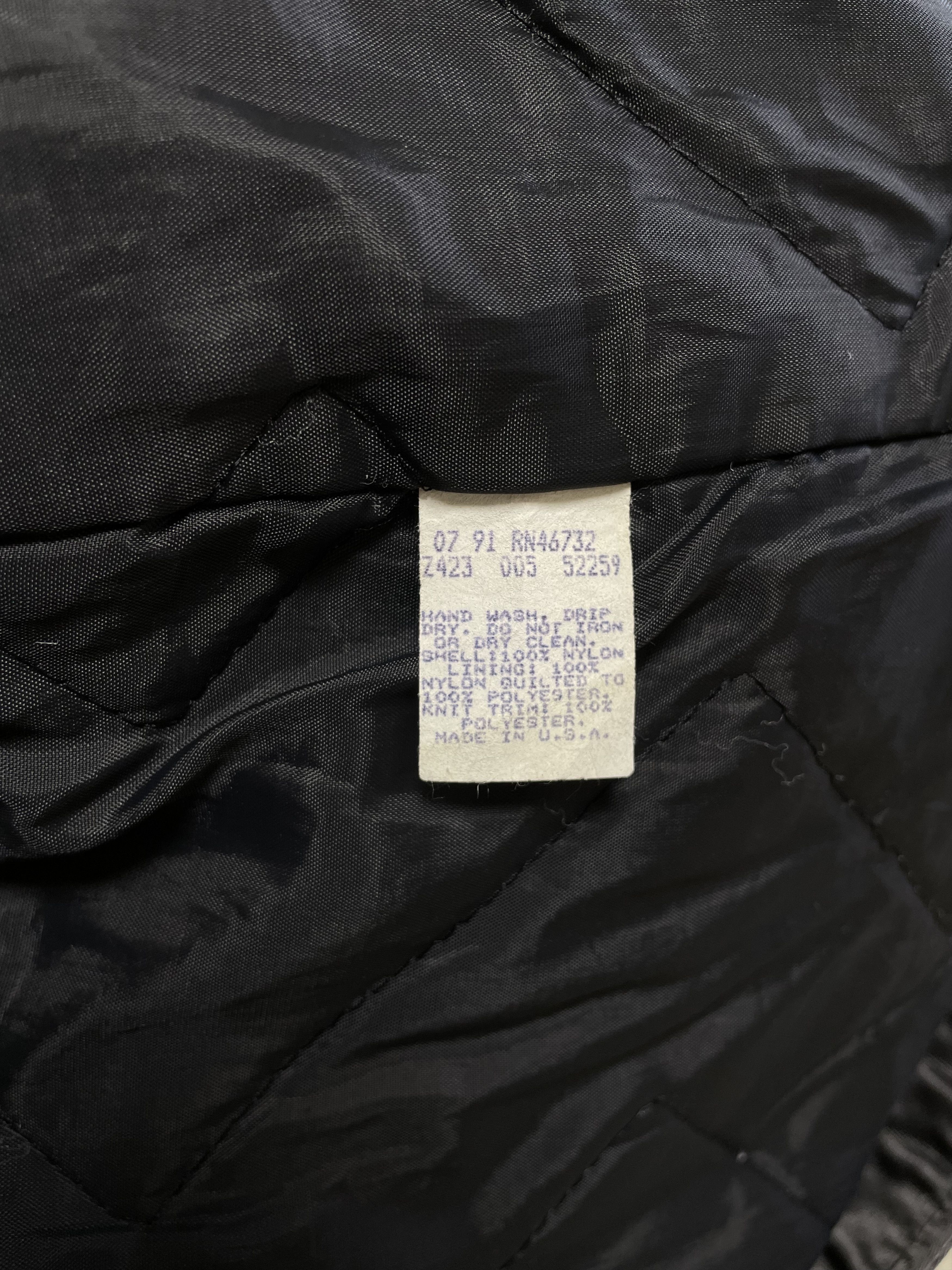 NFL RAIDERS Chalk Line NFL Vintage Bomber Satin Jacket 80s Rare Size US L / EU 52-54 / 3 - 12 Thumbnail