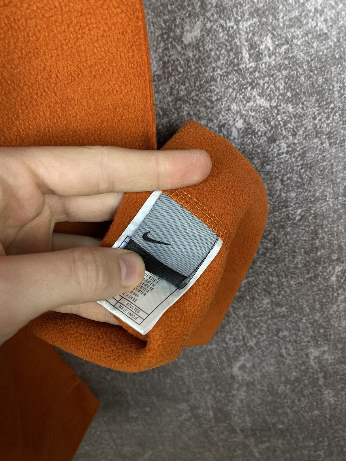 Nike × Vintage Nike Vintage Y2K Style Fleece Scarf Size ONE SIZE - 4 Thumbnail
