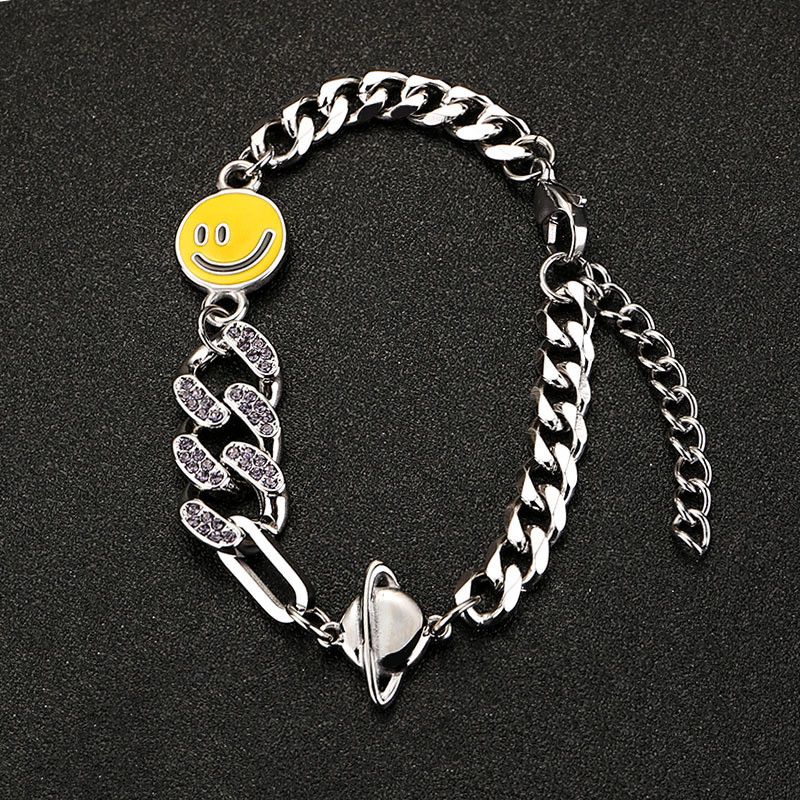 Japanese Brand Retro face cuban link chain Benggal Size ONE SIZE - 1 Thumbnail