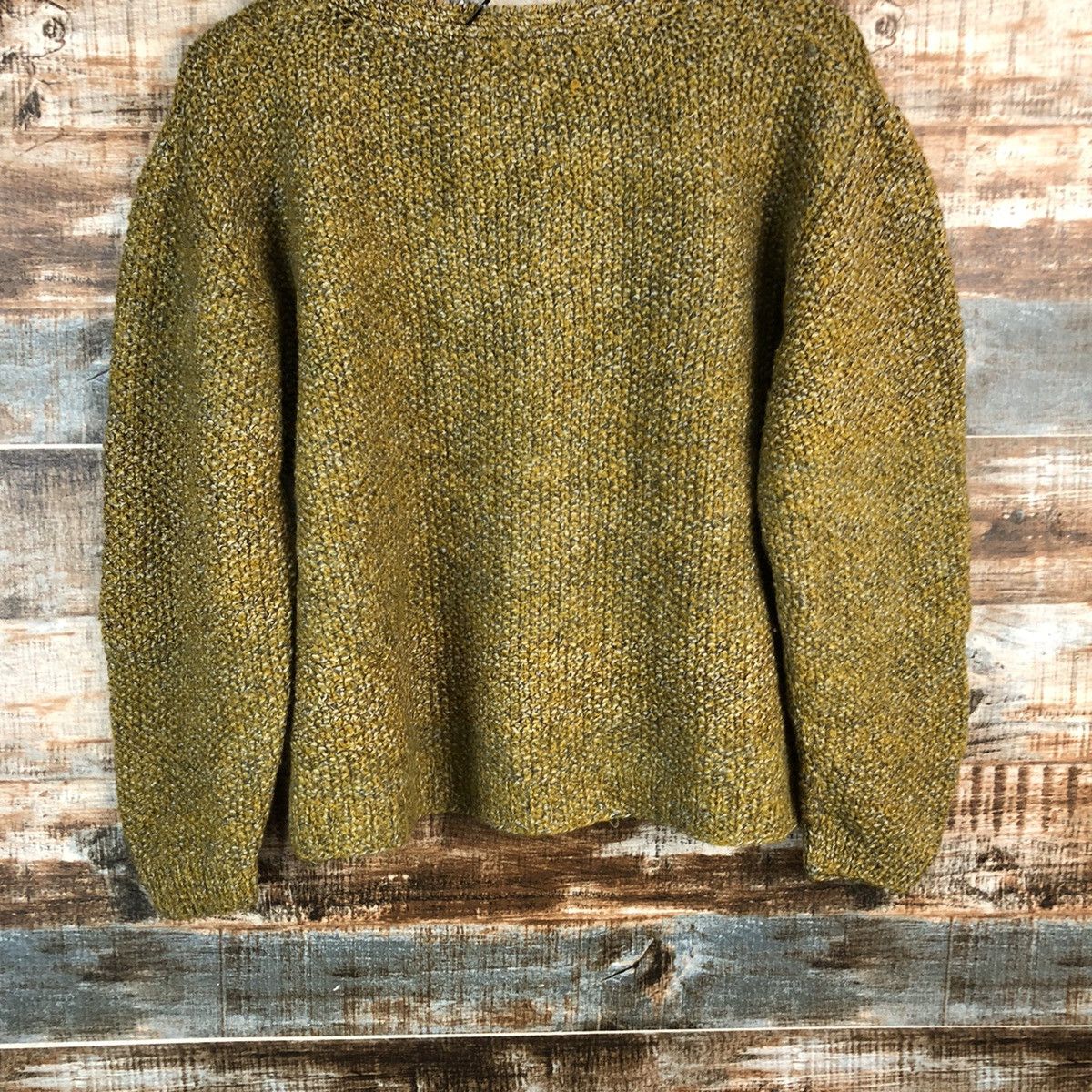 Homespun Knitwear × Japanese Brand Japanese Brand Dark Brown Hand Knit #A2287 Size M / US 6-8 / IT 42-44 - 12 Thumbnail